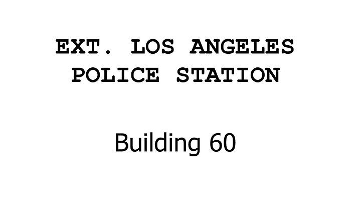 LA POLICE STATION Bldg 60