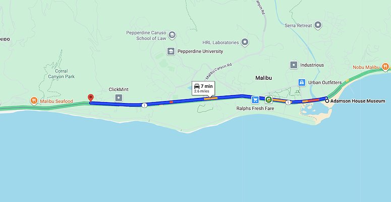 Malibu Driving Shots + Vid